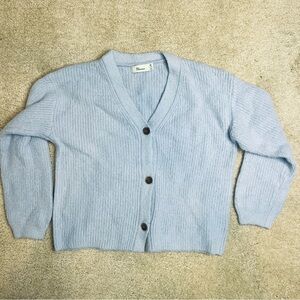 The Commons Blue Button-Up Girl’s Sweater